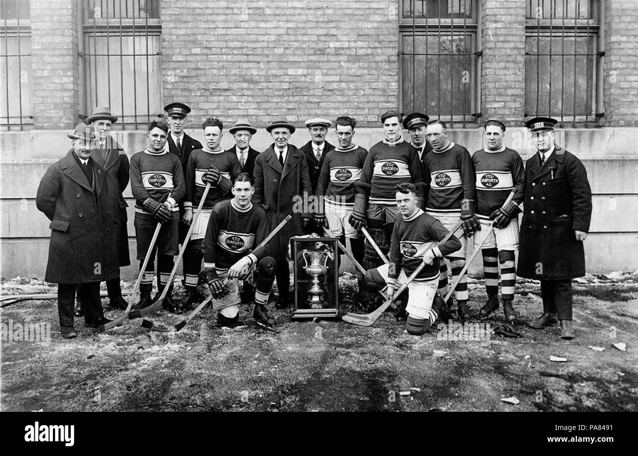 59 Danforth Hockey Team Stockfoto