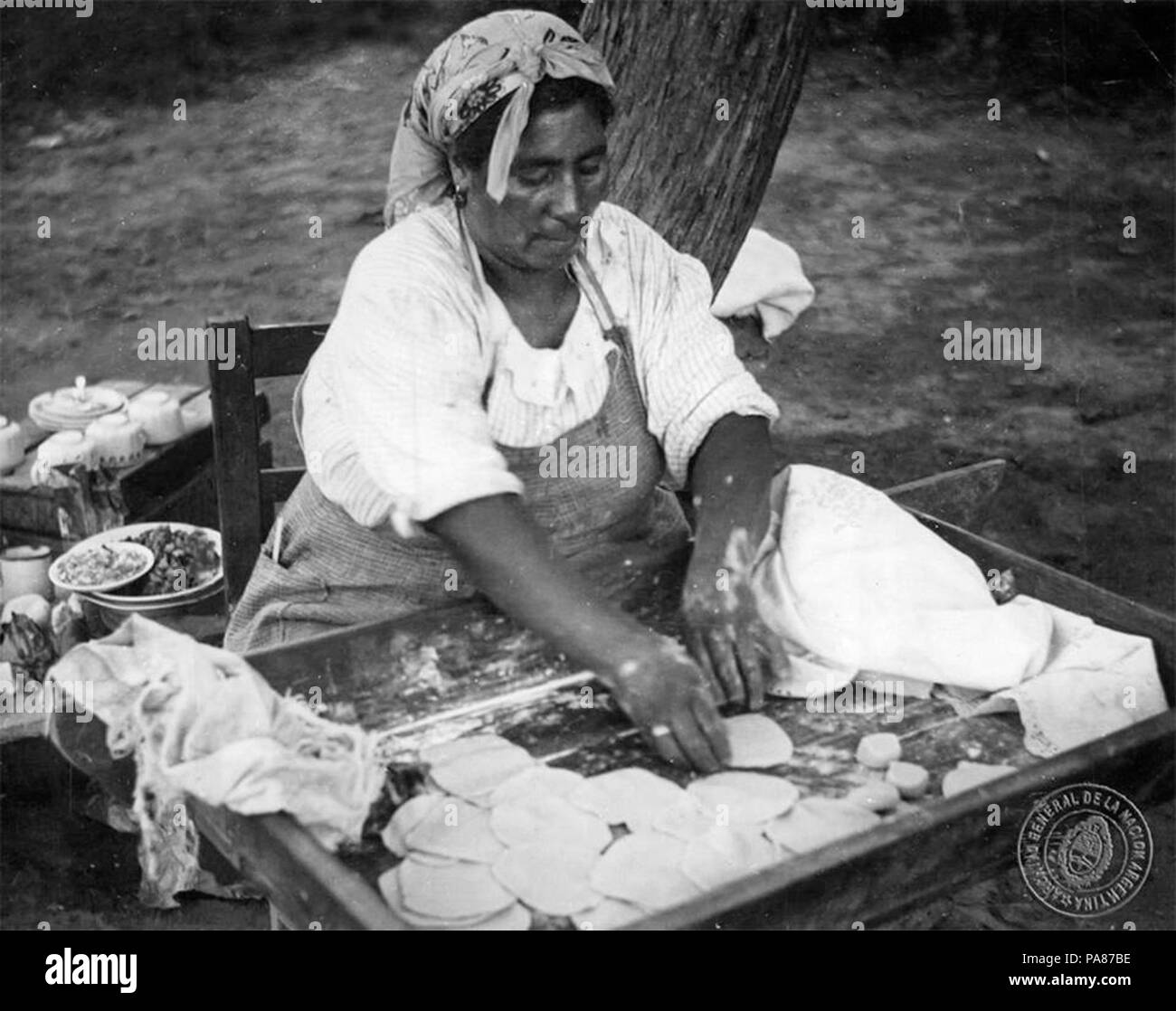 74 Empanadas tucumanas, 1940 Stockfoto