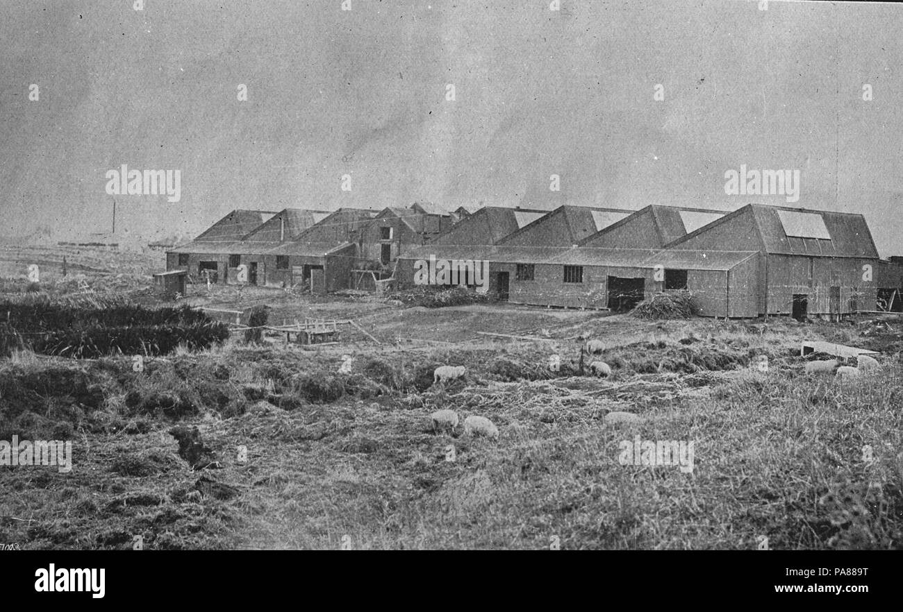 83 Flachs Mühle an Makerua, um 1910 ATLIB 306033 Stockfoto
