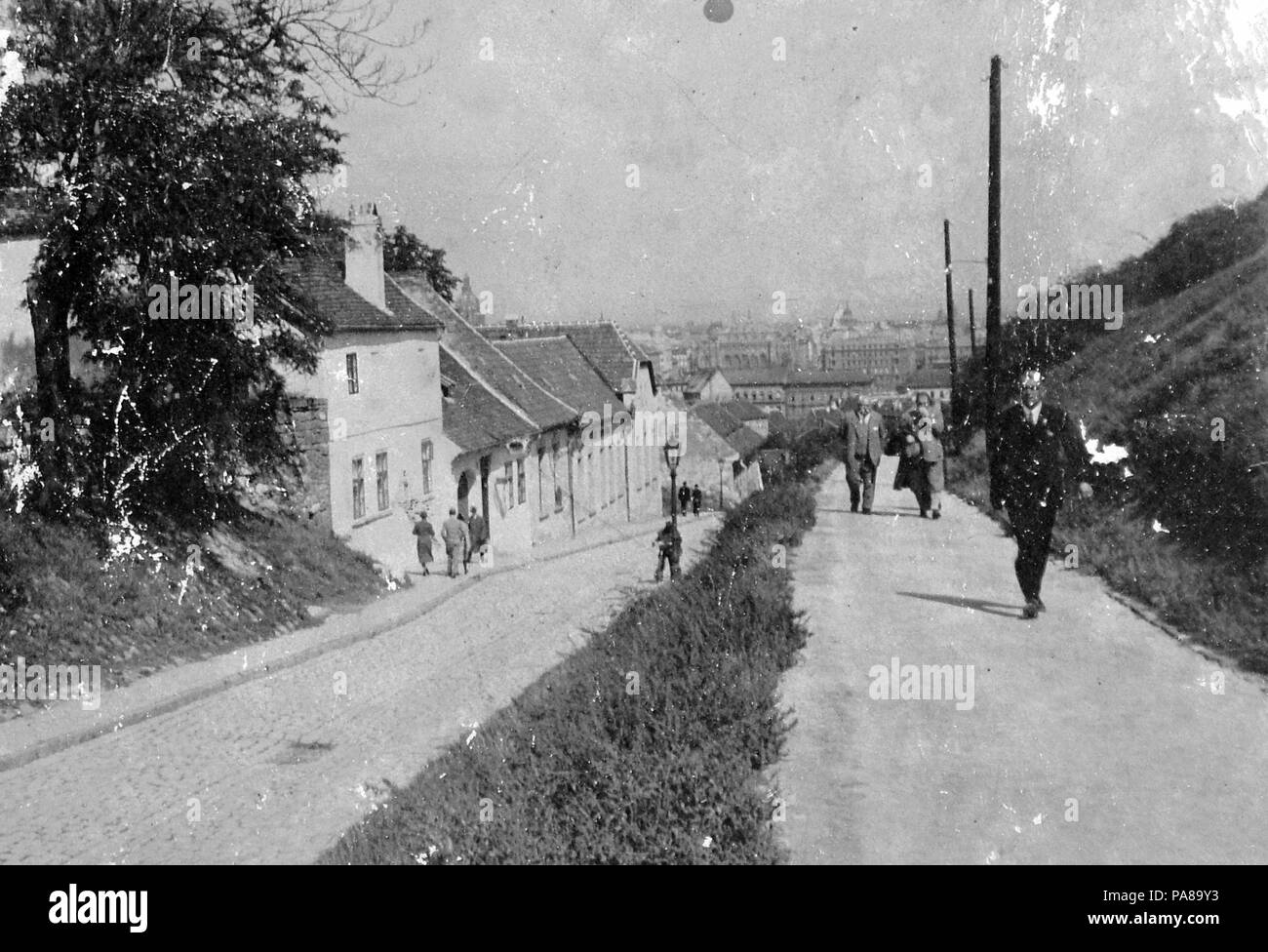 254 Budapest I., Hadnagy utca. Fortepan 4203 Stockfoto
