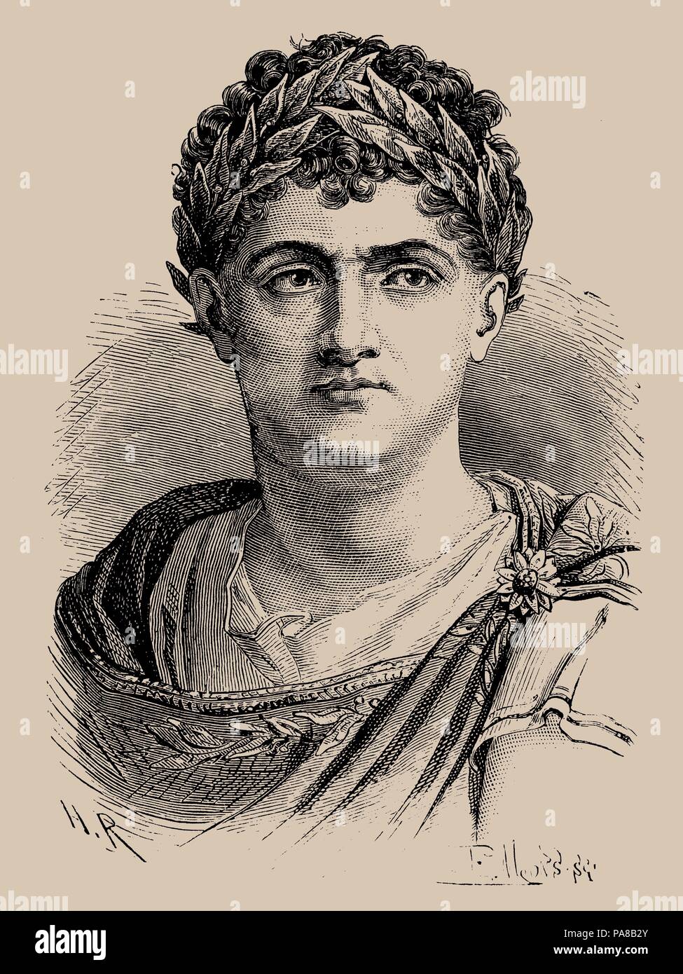 François-Joseph Talma (1763-1826). Museum: private Sammlung. Stockfoto