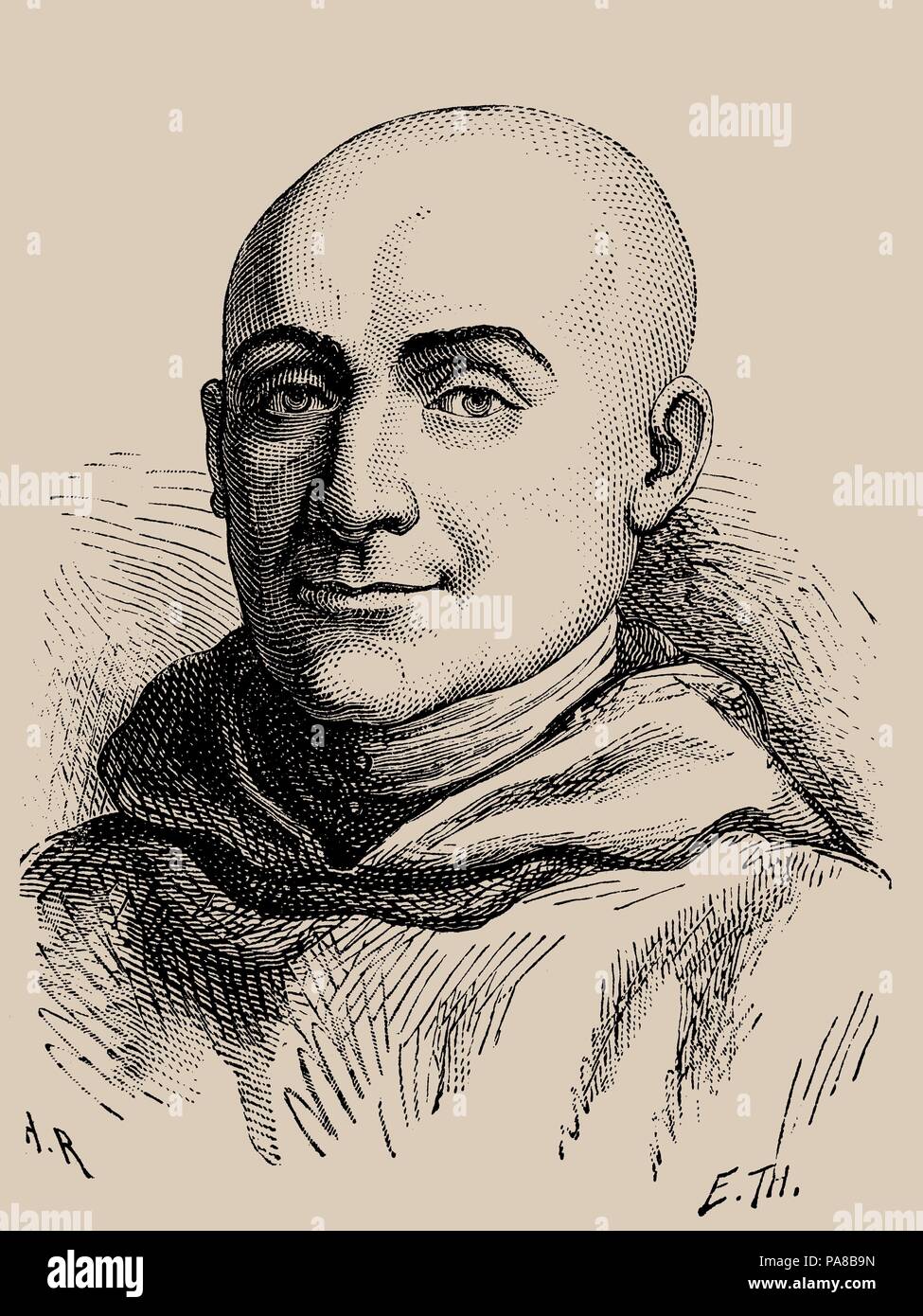 Christophe Antoine Gerle (1736-1801). Museum: private Sammlung. Stockfoto