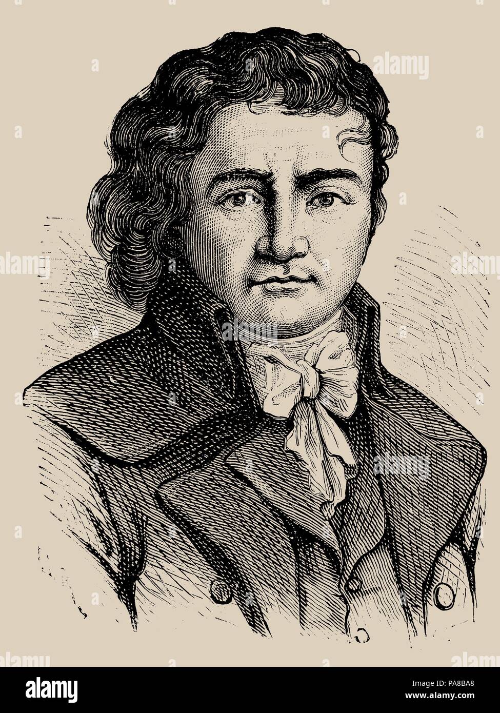 Joseph Le Bon (1765-1795). Museum: private Sammlung. Stockfoto