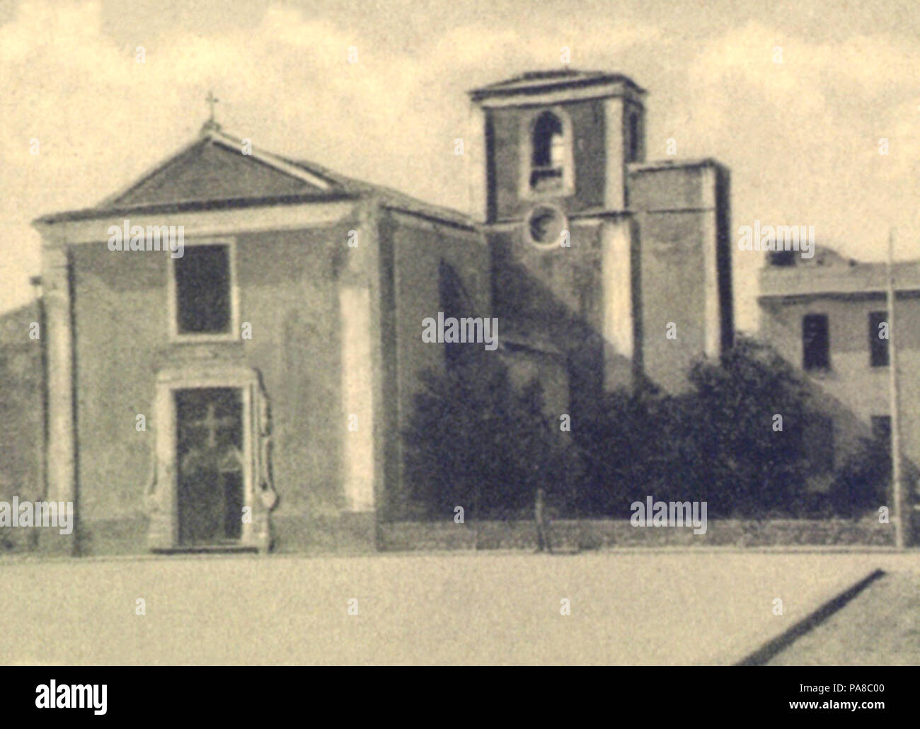 50 Chiesa Matrice di San Giuseppe, Anni cinquanta (catenanuova) Stockfoto
