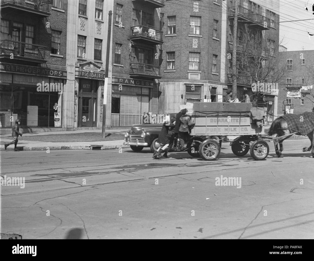 80. Wie Unfälle passieren BNQ P48 S1P15101 Stockfoto