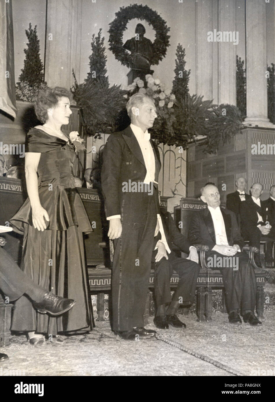 101 Gerty und Carl Cori am Nobelpreis Stockfoto