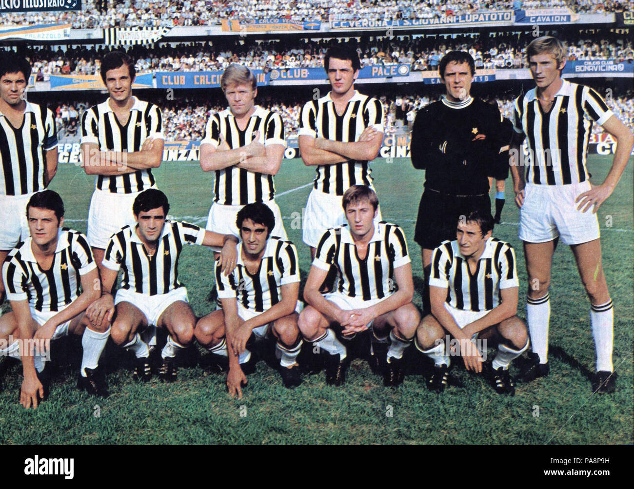 142 Juventus FC 1970/71 Stockfoto