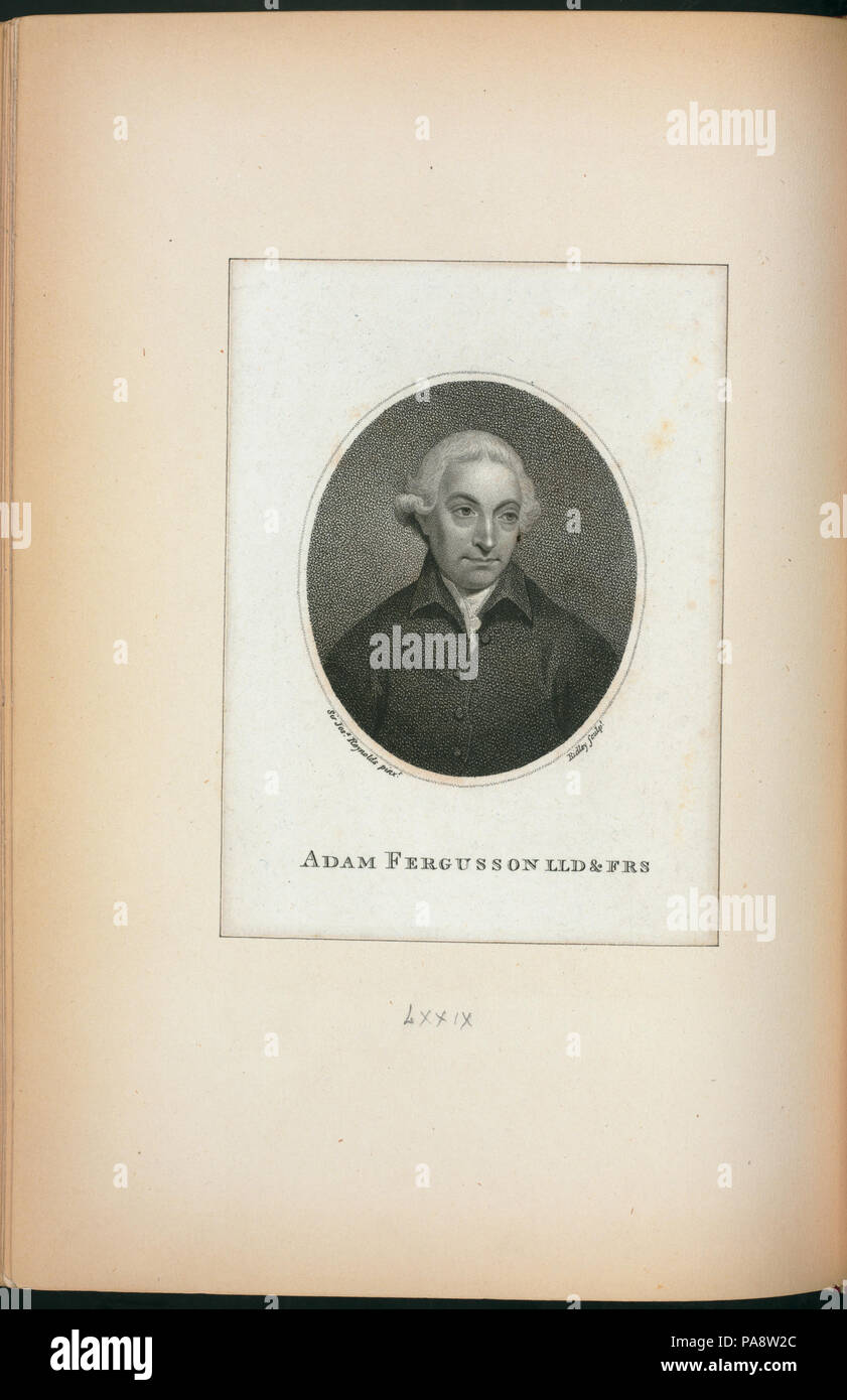 99 Adam Fergusson, L.L.D. und F.R.S (NYPL Hades -255720-EM 12230) Stockfoto