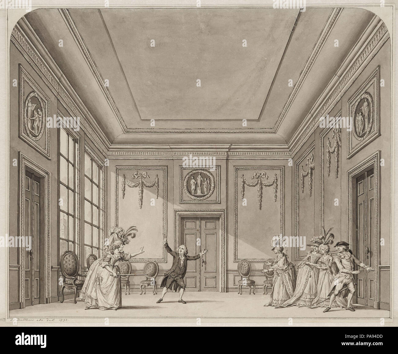 137 Jan Bulthuis, Afb 010001000380 Stockfoto