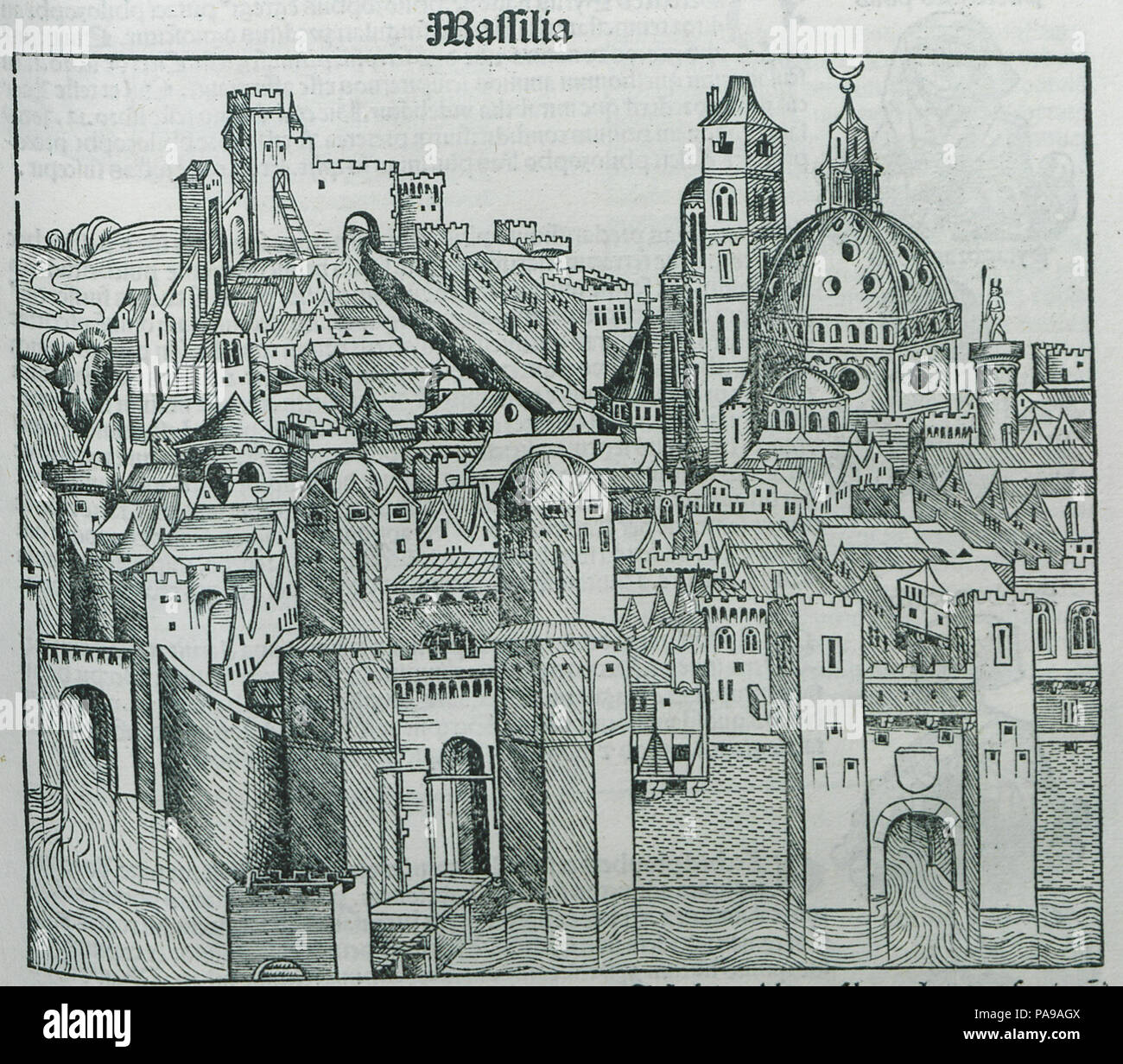 170 Massilia - Schedell Hartmann - 1493 Stockfoto