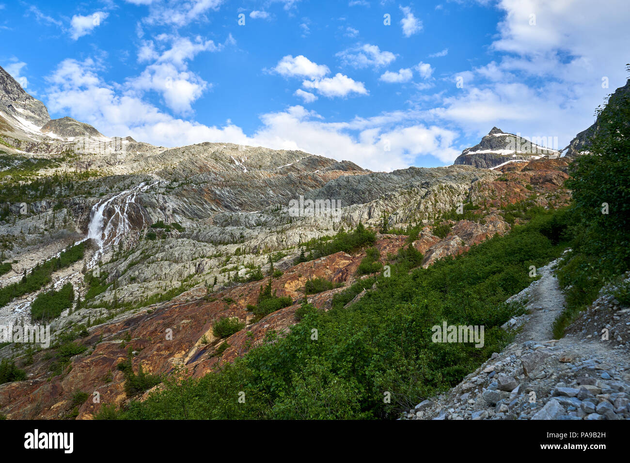 Glacier Nationalpark Stockfoto