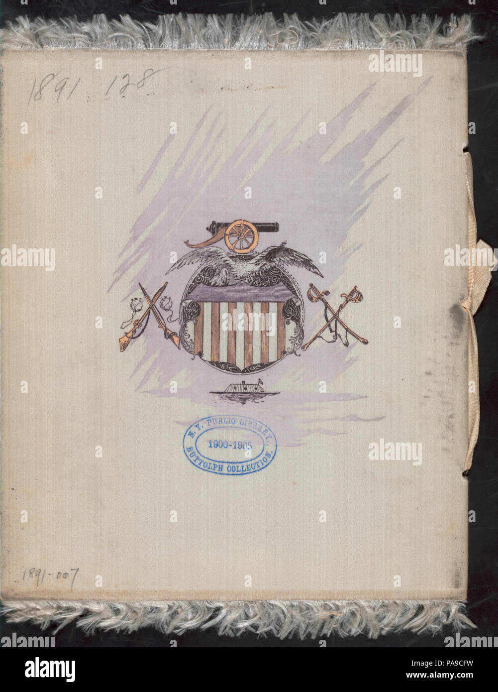 650 ERSTE JÄHRLICHE Abendessen (von) CONFEDERATE VETERANS LAGER VON NEW YORK (at) NEW YORK HOTELNY (Hotel) (NYPL Hades -269914-4000001387 gehalten) Stockfoto