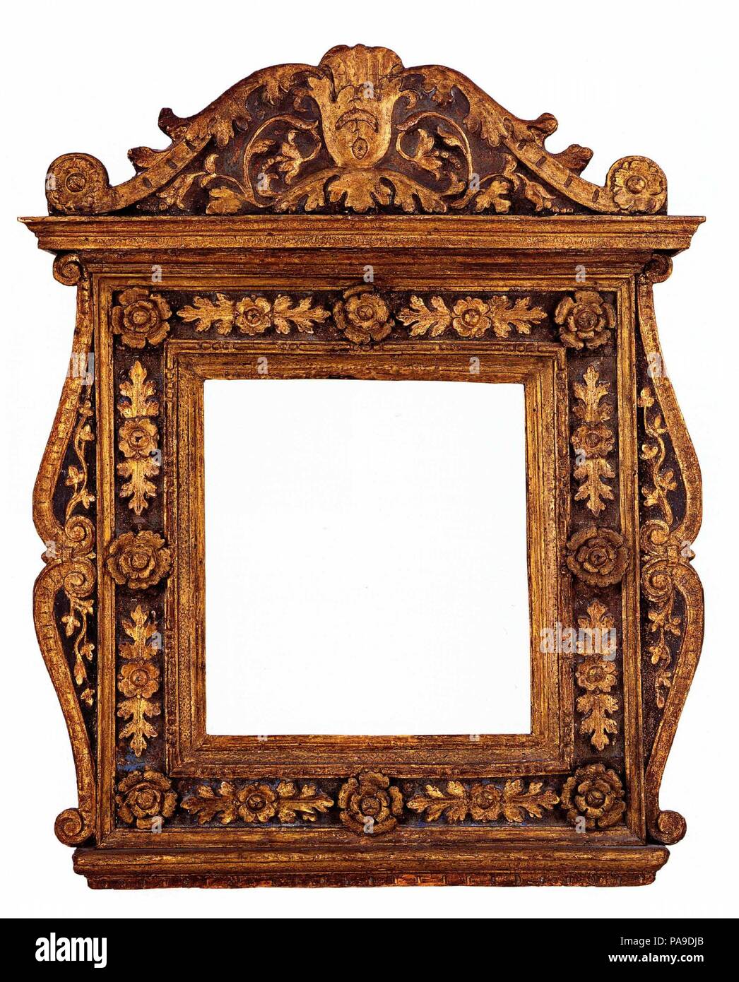 Cassetta-Typ frame. Kultur: Veronese. Abmessungen: 95 x 77 cm; Augen, 41 x 37 cm; Rabatt, 45 x 39,7 cm. Datum: Anfang des 16. Jahrhunderts. Museum: Metropolitan Museum of Art, New York, USA. Stockfoto