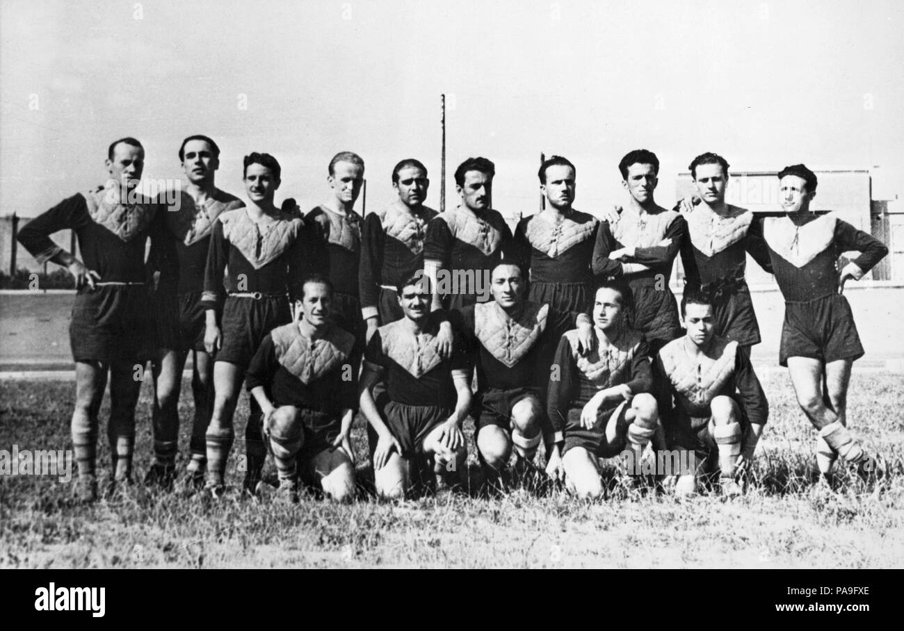 222 Rugby GUF Parma 1933-34 Stockfoto