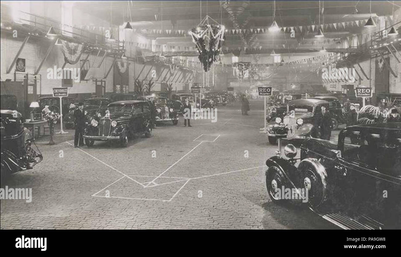 226 Salon de l auto-Quebec 1934 Stockfoto