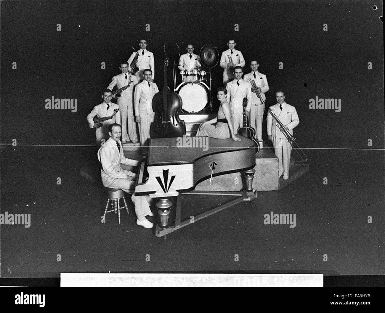 236 10794 SLNSW AmeriCanadian Band im Tivoli Stockfoto