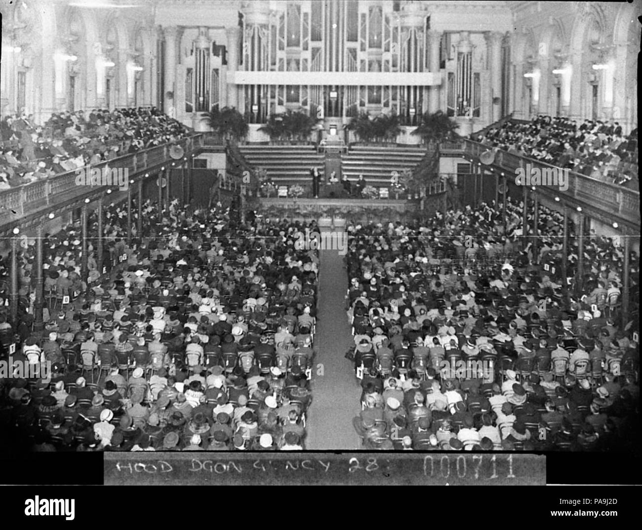 236 10975 SLNSW Konzert Sydney Town Hall Stockfoto