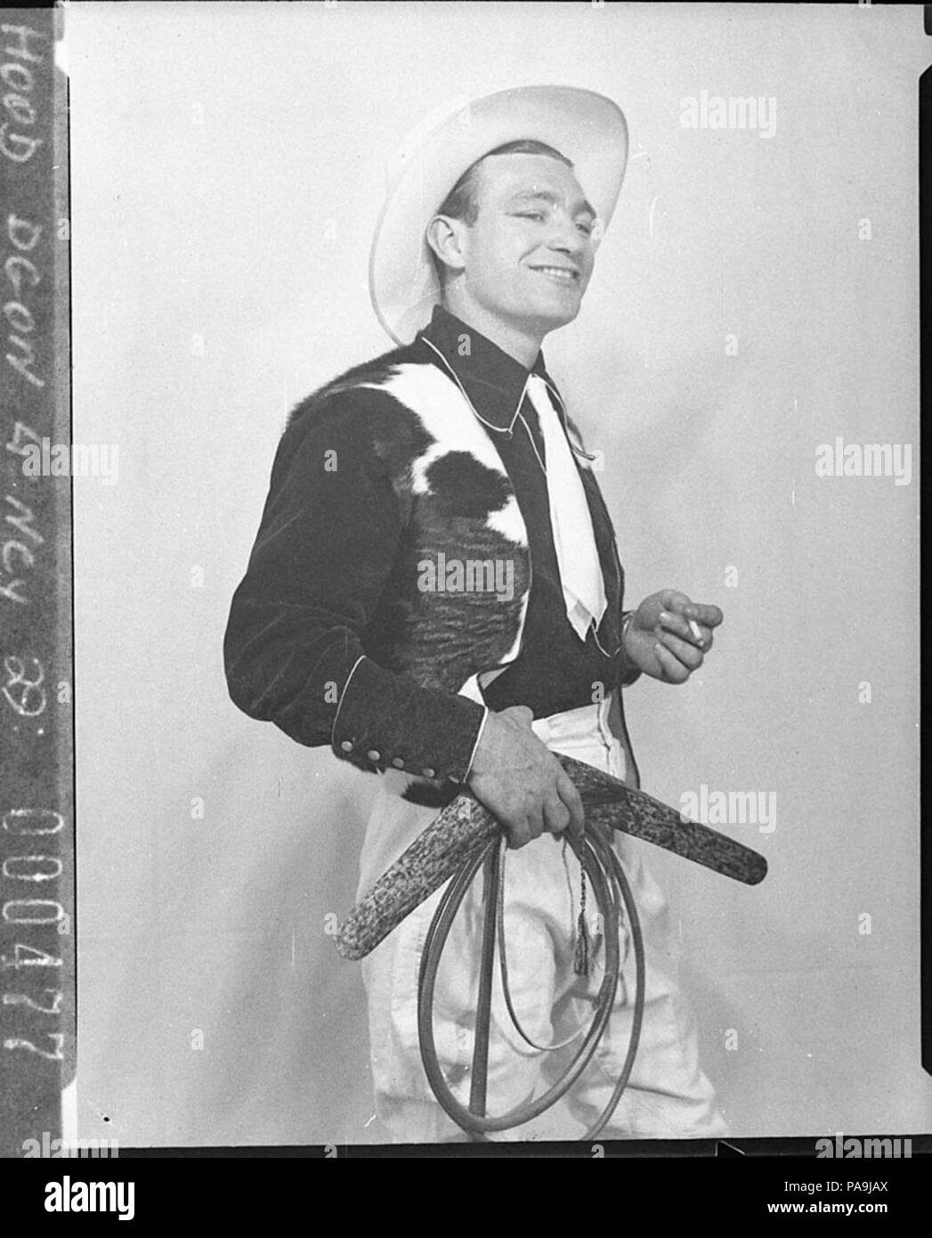 237 11483 SLNSW Tex Mortons Cowboy Roadshow Stockfoto