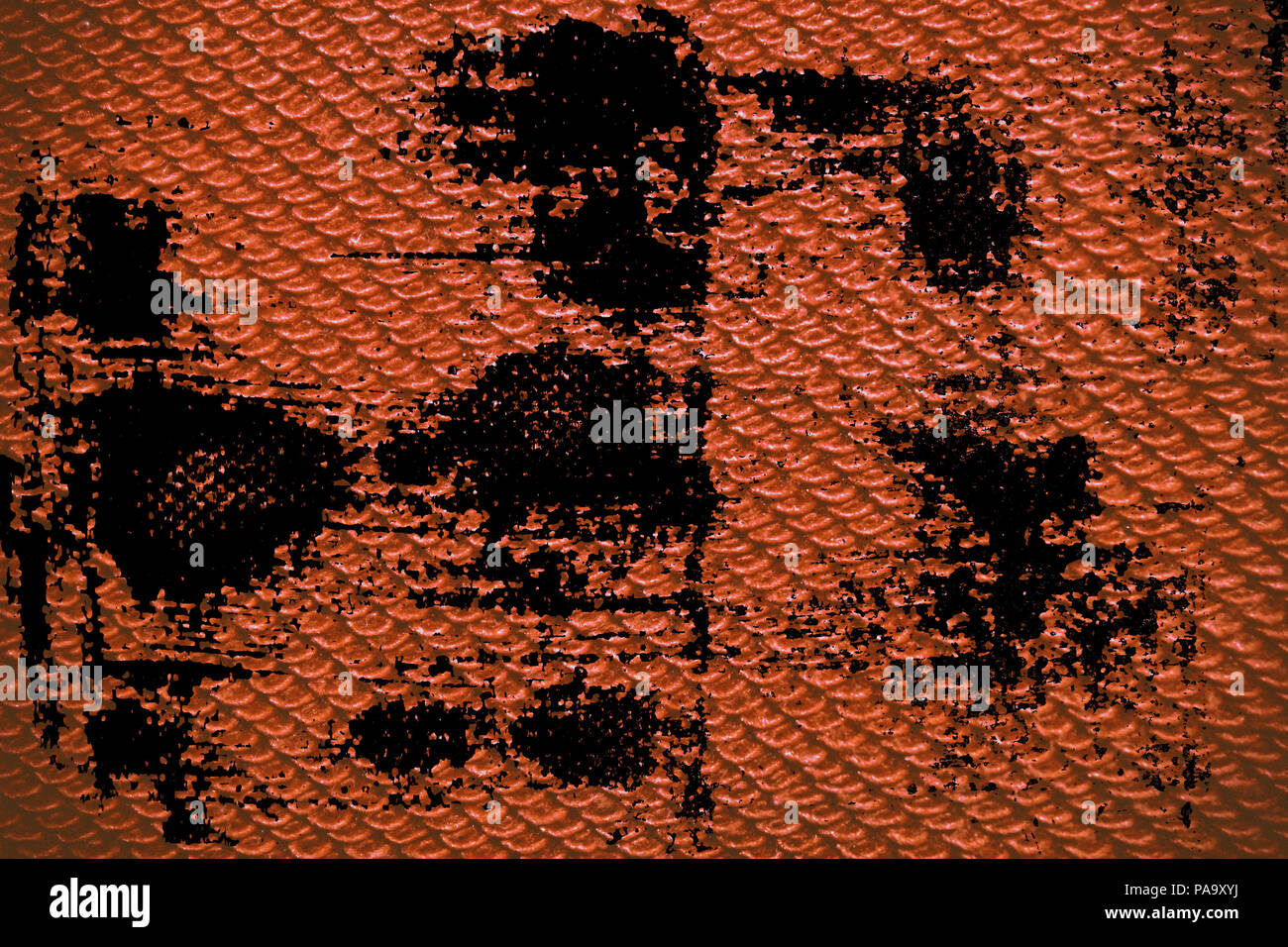 Grunge dirty Stoff rostroten Textur oder Hintergrund Stockfoto