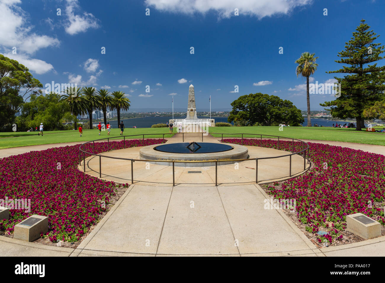 Zustand Kriegerdenkmal, King's Park, Perth, Australien Stockfoto