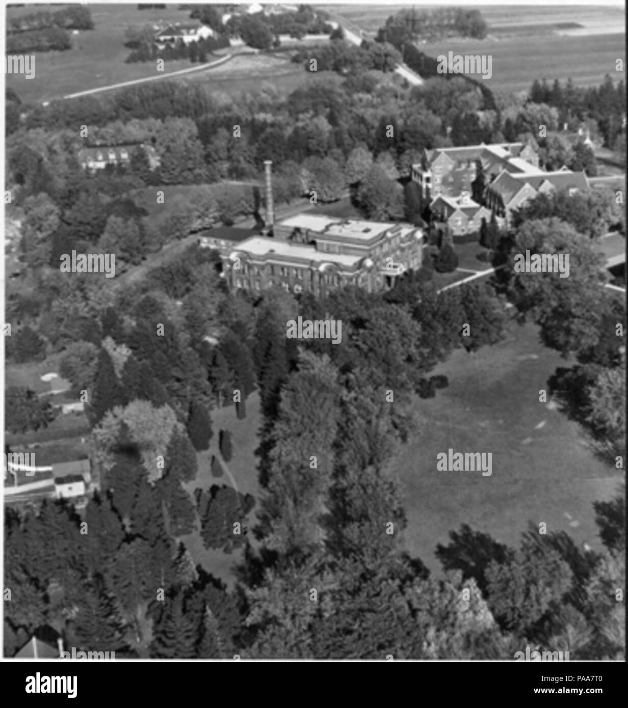 163 MacDonald Institut Antenne Stockfoto