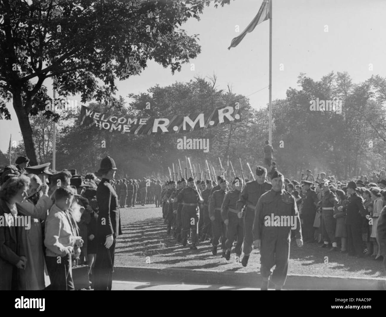 183 Nachrichten. RMR Willkommen BNQ P48 S1P12281 Stockfoto