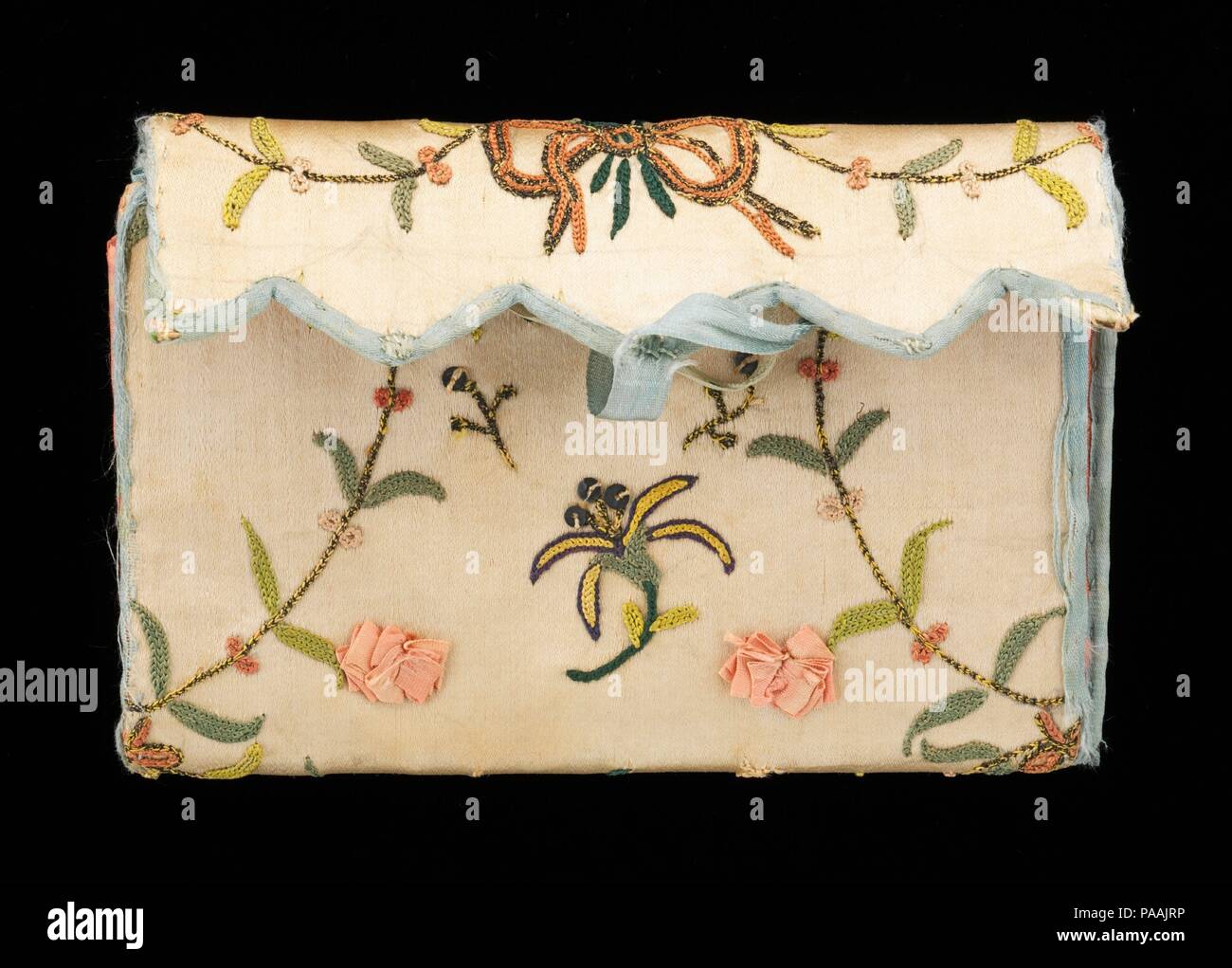 Geldbeutel. Kultur: Wahrscheinlich Amerikanische. Datum: 4. Quartal 18. Museum: Metropolitan Museum of Art, New York, USA. Stockfoto