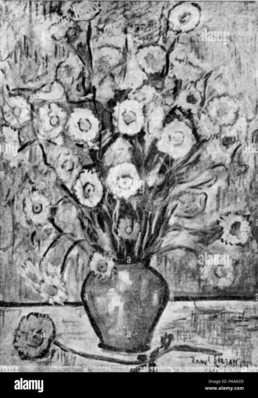 213 Raoul Sorban - Flori Stockfoto