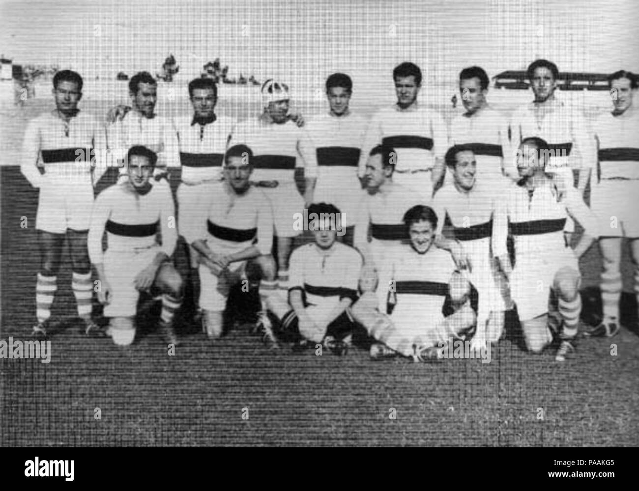 213 Realmadrid Rugby 1933-34 Stockfoto