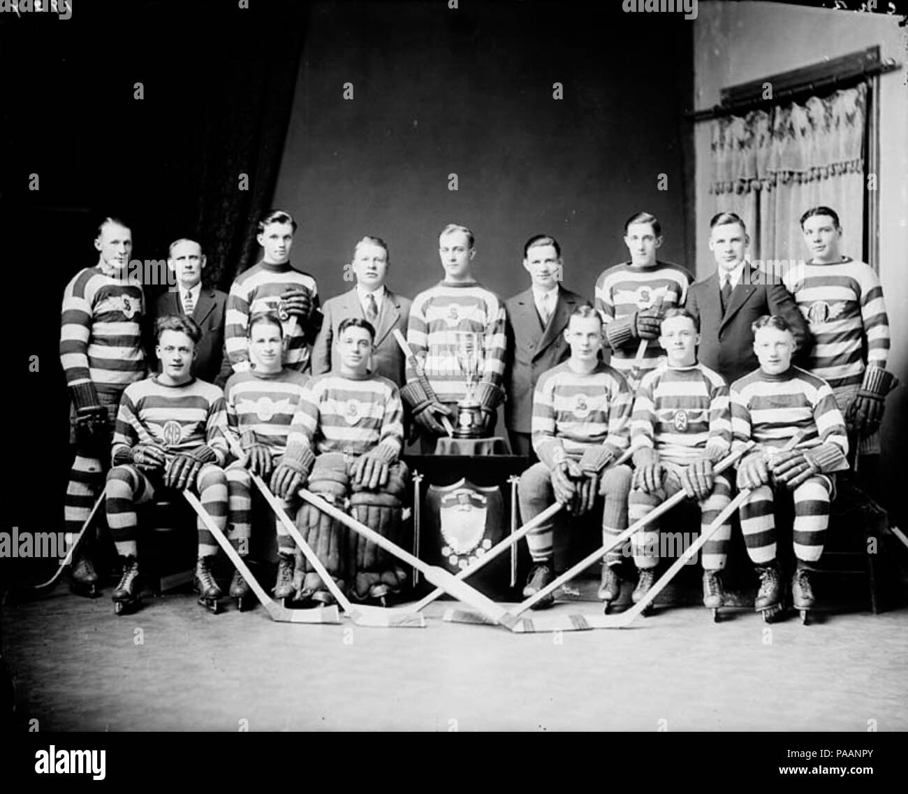 44 Canadian National Railway Hockey Club 1929 Stockfoto