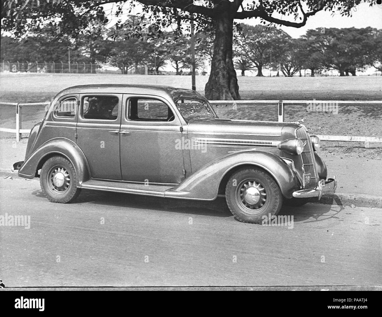 241 SLNSW 15357 Dodge sedan für Fernschreiber Kleinanzeigen Stockfoto