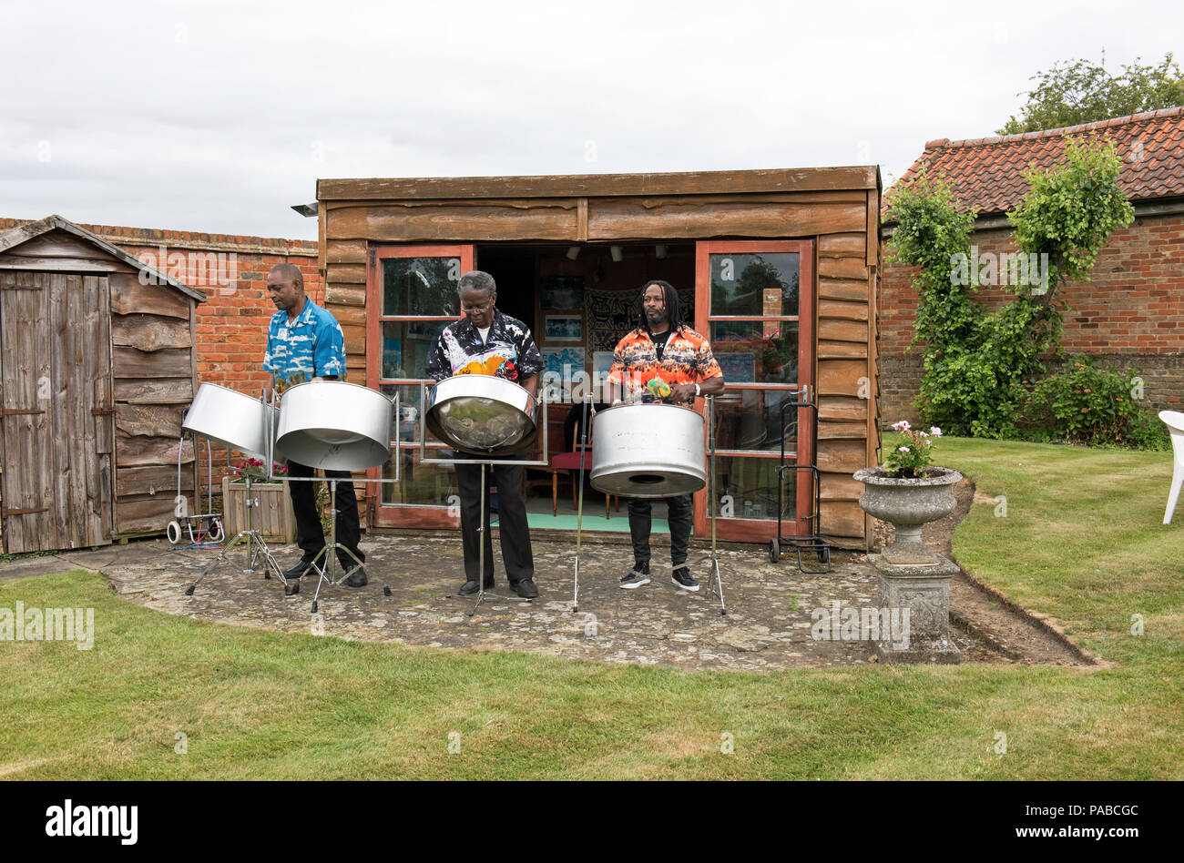 Steel Band, Bayford, Hertfordshire Stockfoto