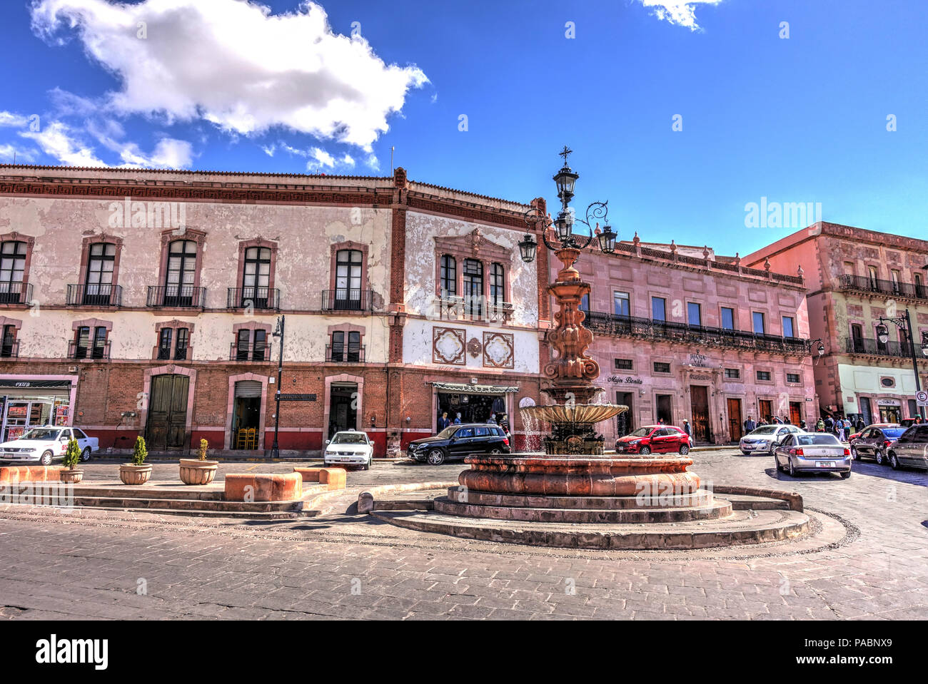 Zacatecas Stadtbild, Mexiko Stockfoto