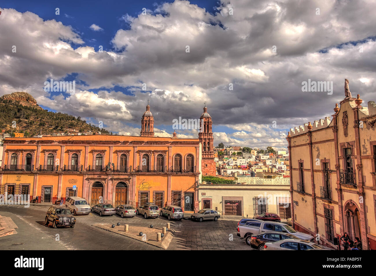 Zacatecas Stadtbild, Mexiko Stockfoto