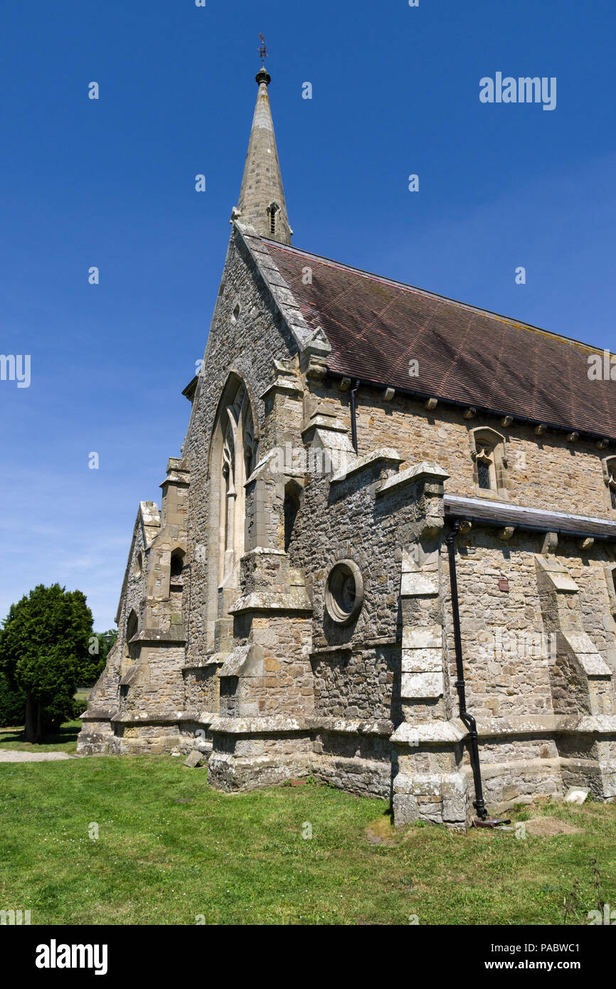 Allerheiligen Kirche im Dorf große Thirkleby, North Yorkshire, Großbritannien Stockfoto