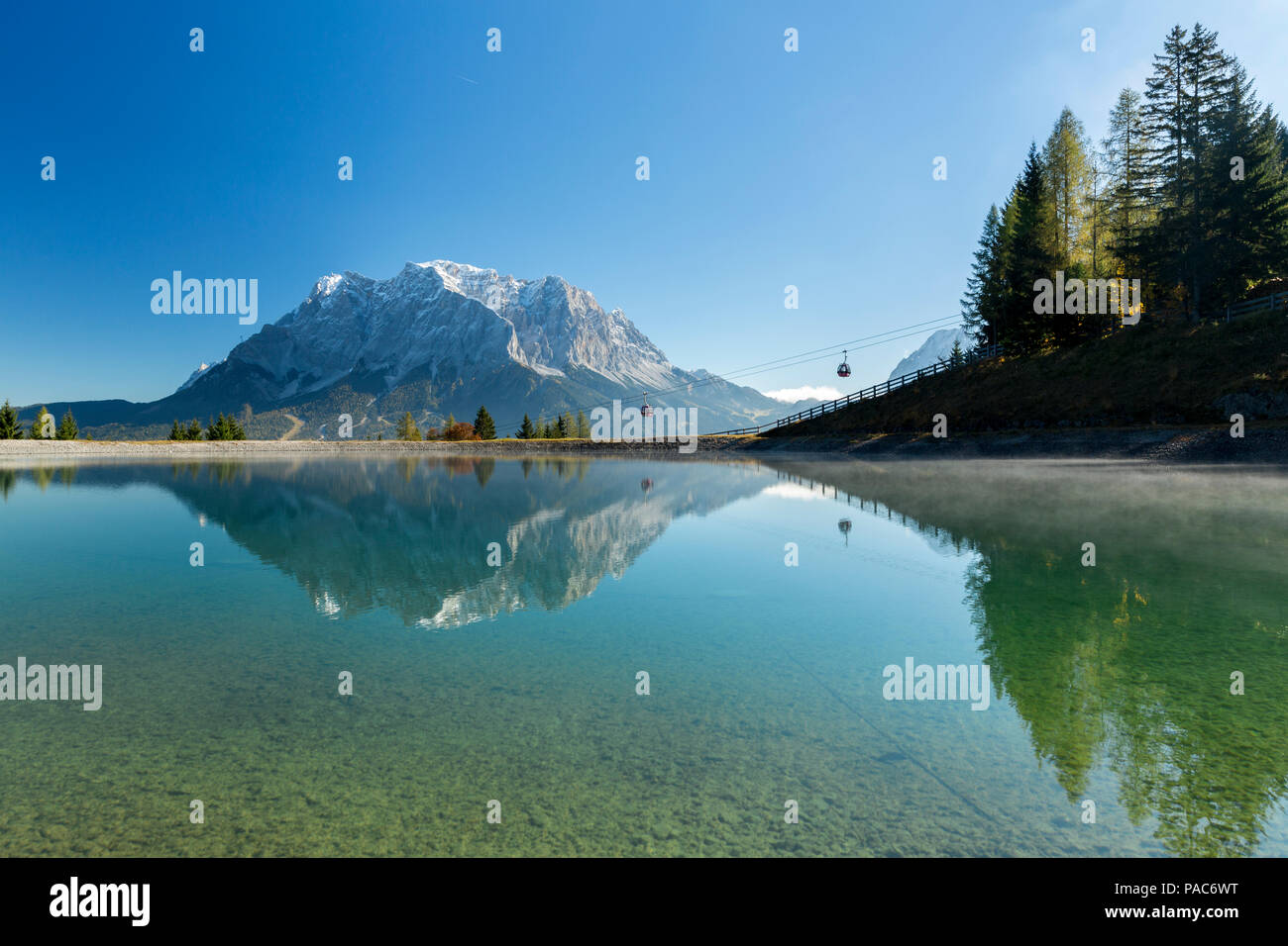Austria tyrol lermoos zugspitze winter -Fotos und -Bildmaterial in ...