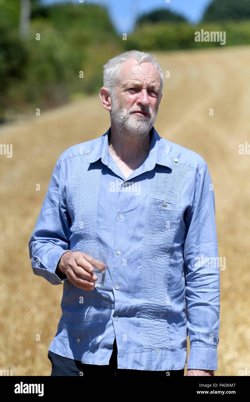Jeremy Corbyn Credit: Finnbarr Webster/Alamy leben Nachrichten Stockfoto