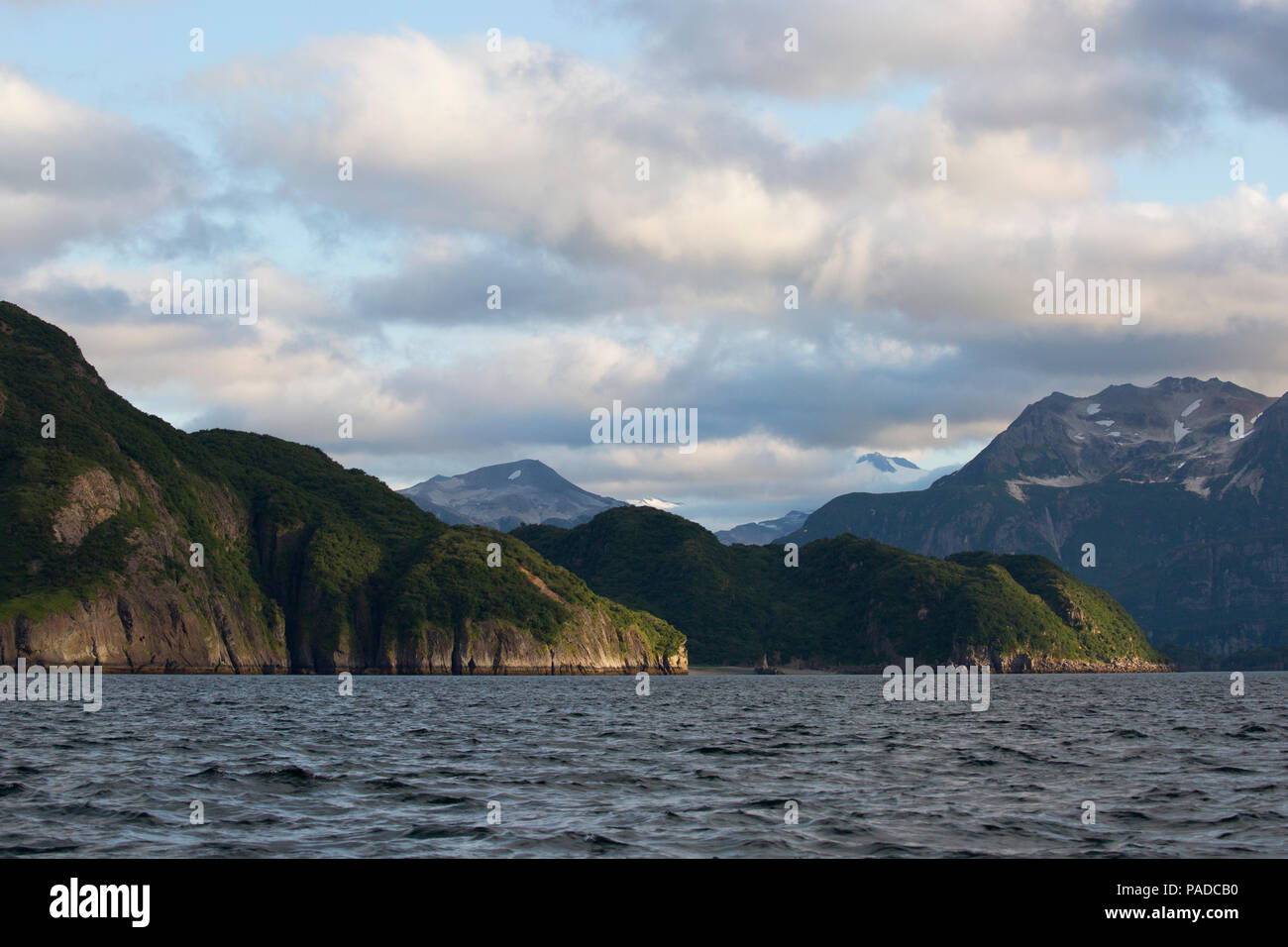 Küste von Katmai National Park Stockfoto