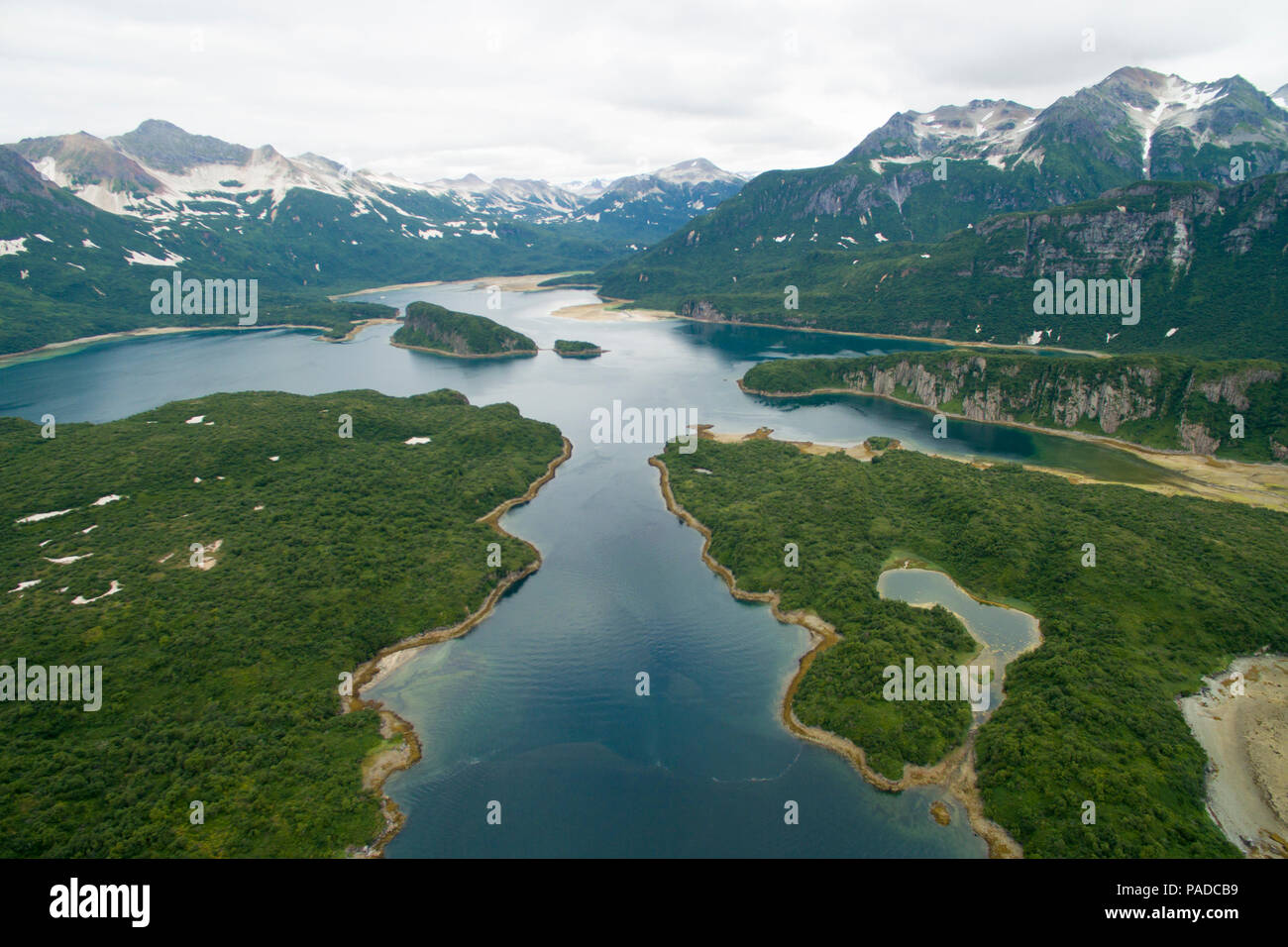 Geographic Harbor, Alaska, USA Stockfoto