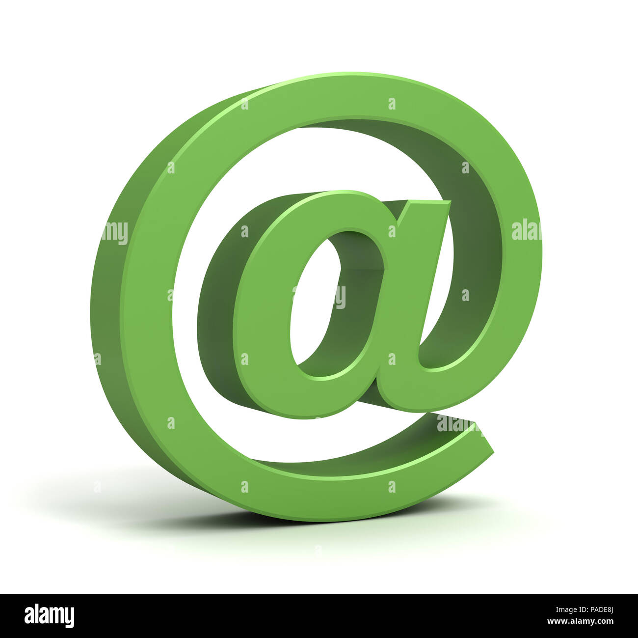 E-Mail Symbol Konzept 3D-Bild Stockfoto