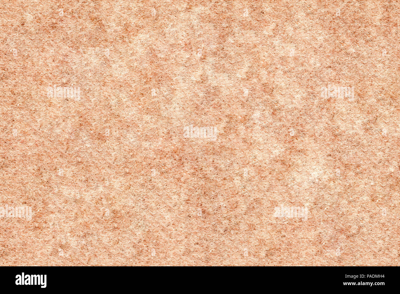 Beige gekochte Wolle oder wollfilz Textur Stockfoto