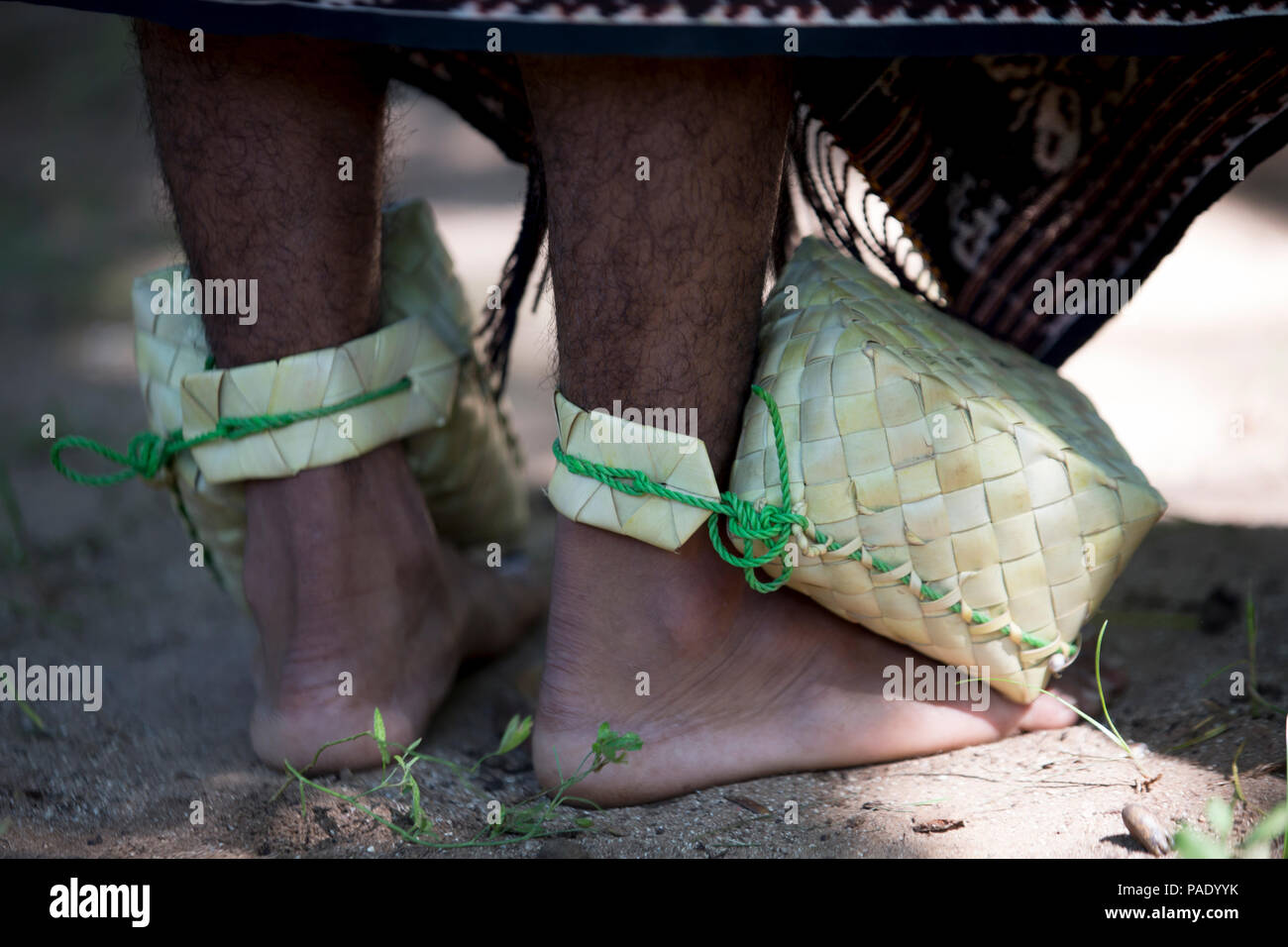 Padoa Tanz und Reis Tanz von Savu Menschen Stockfoto
