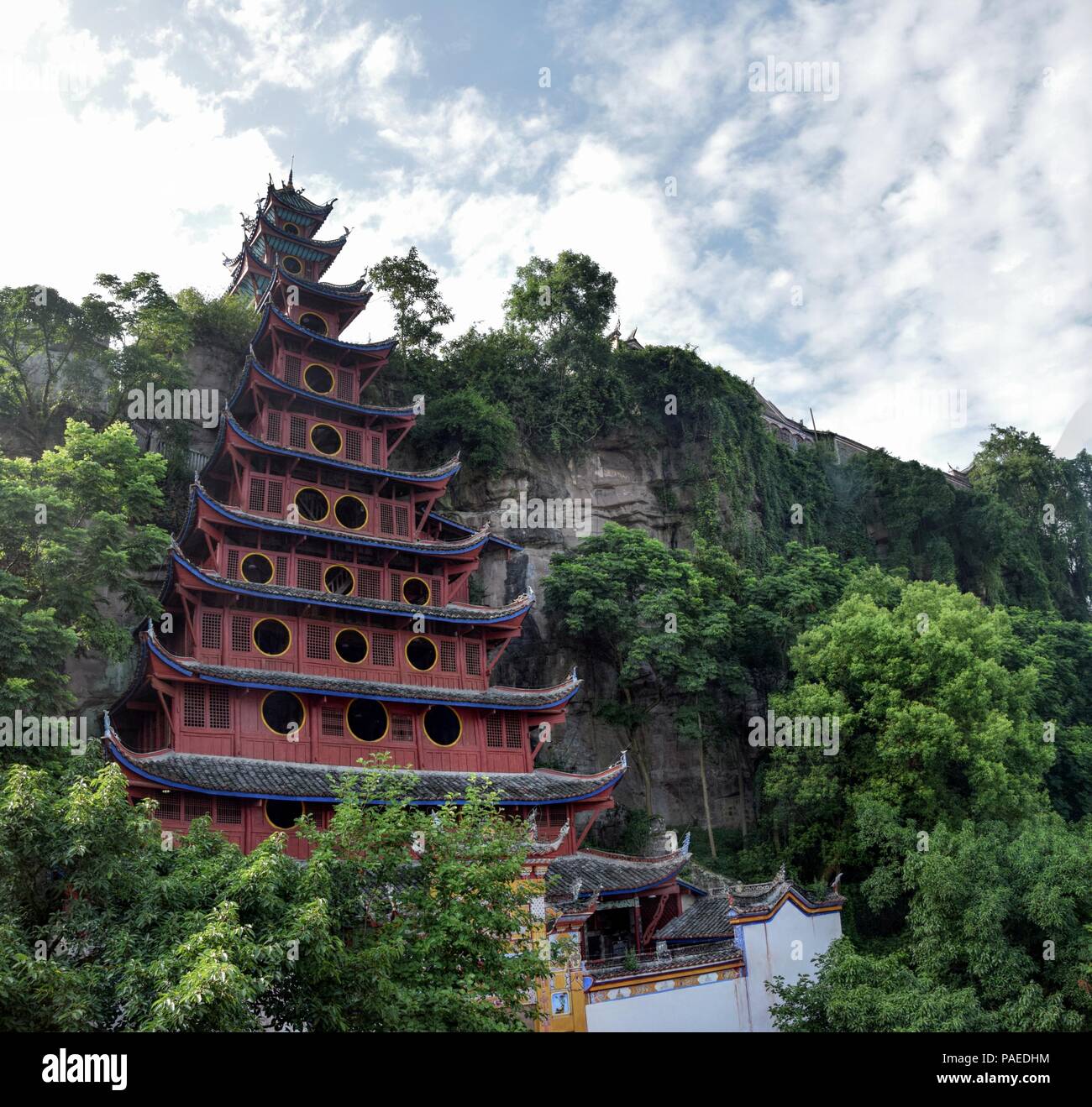 Shibaozhai Pagoda Stockfotos & Shibaozhai Pagoda Bilder Alamy