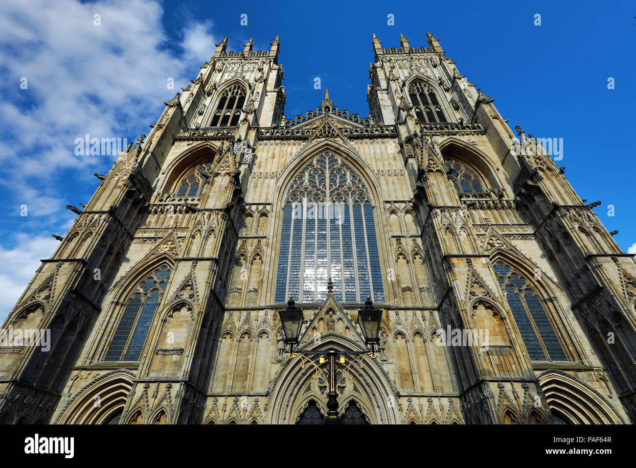 York Minster Kathedrale in York, Yorkshire, England Stockfoto