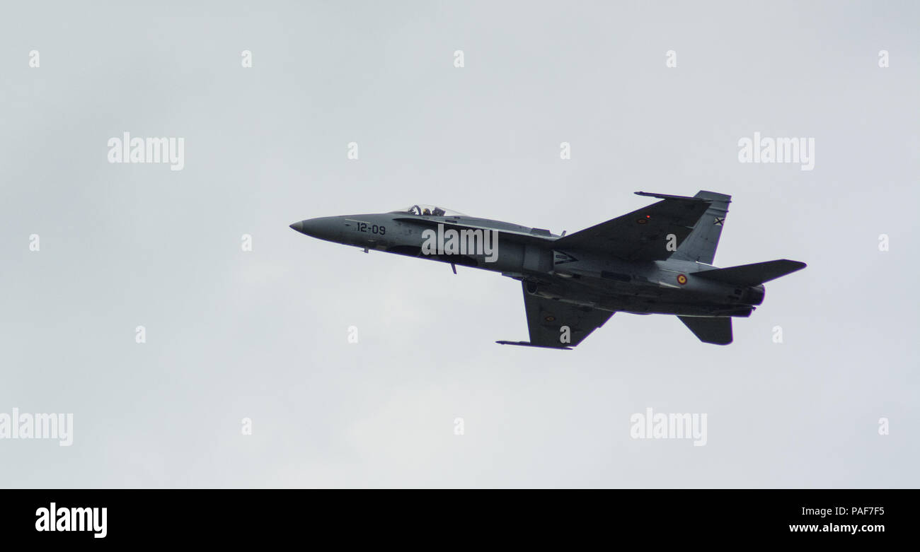F18 Hornet multirole Fighter Aircraft Stockfoto