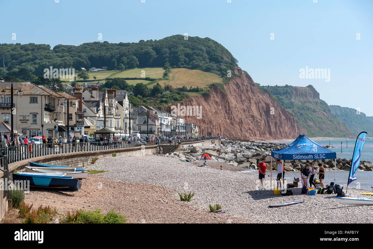 Honiton, Devon, Großbritannien beliebten East Devon Urlaub und Ruhestand Stadt Stockfoto