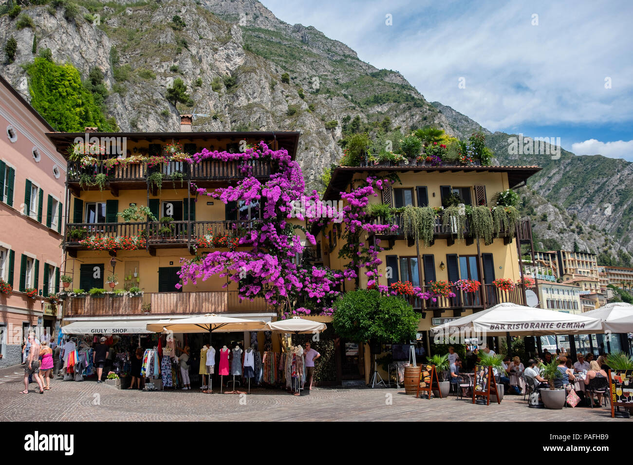 Gardasee Bilder Stockfoto