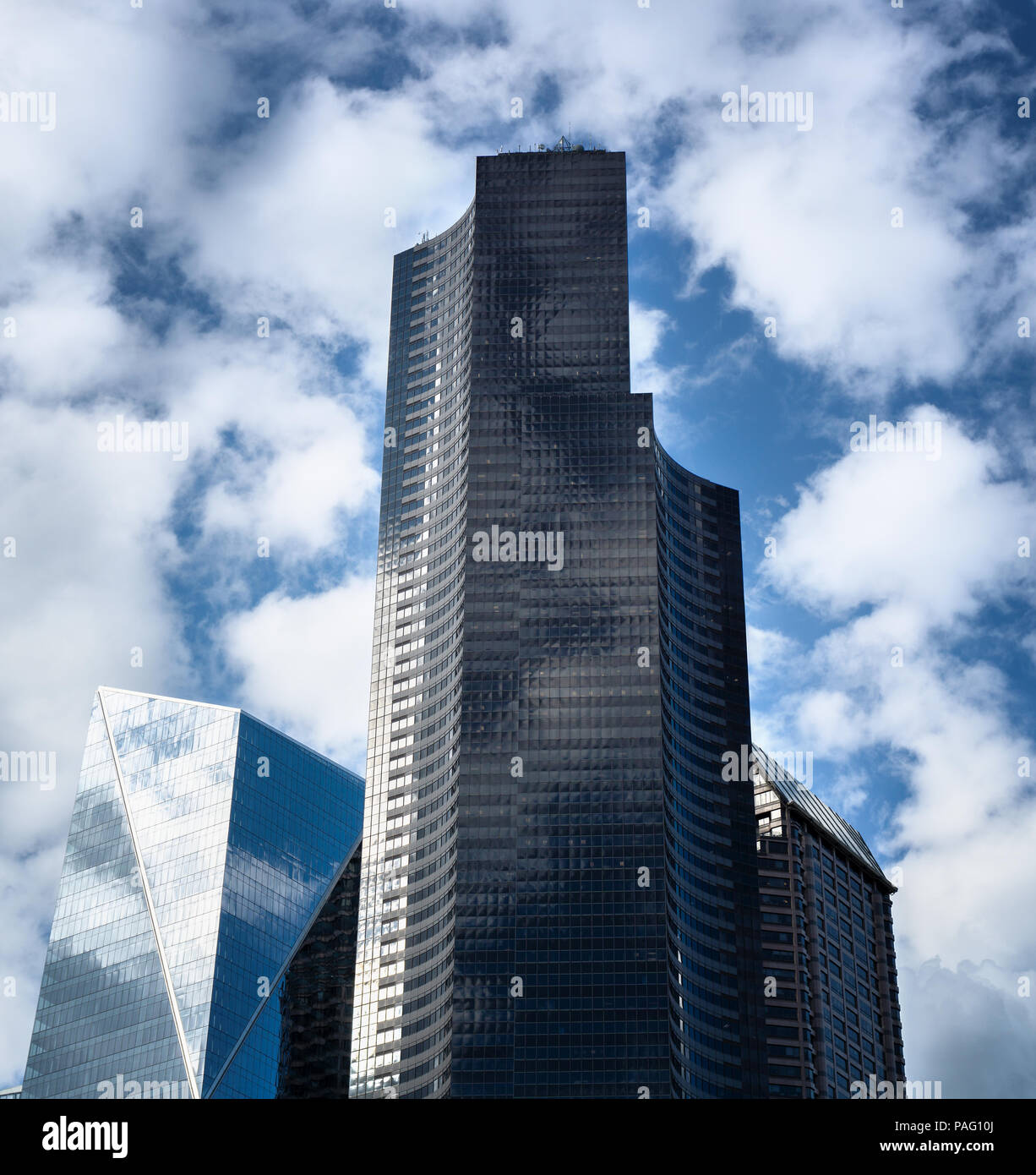 Die Columbia Center Tower, der höchste Wolkenkratzer von Seattle, Washington State, USA. Stockfoto