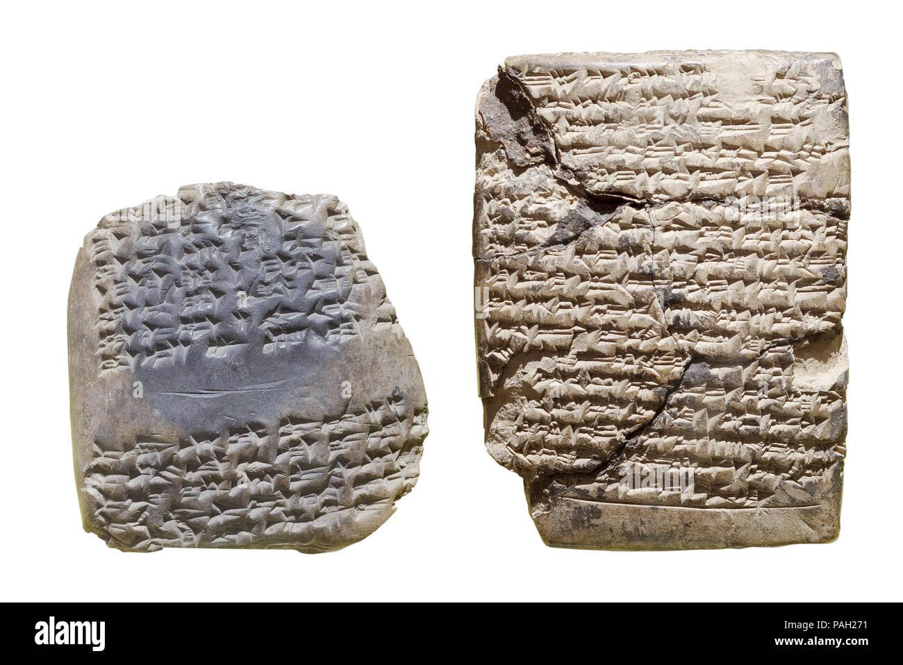 Keilschrift Tabletten aus Nuzi (moderne Yorghan Tepe, Irak) Stockfoto