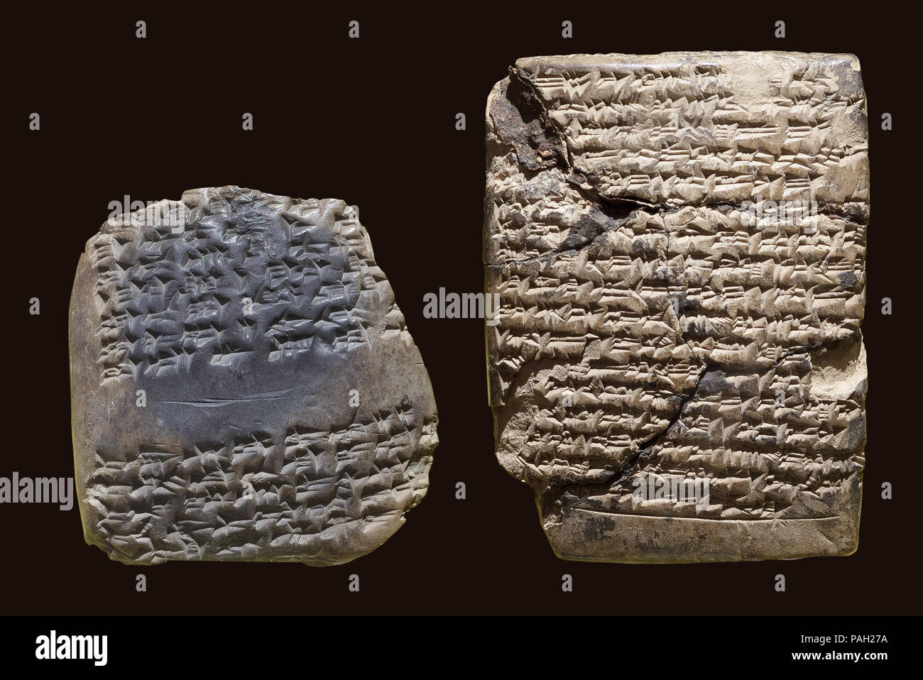 Keilschrift Tabletten aus Nuzi (moderne Yorghan Tepe, Irak) Stockfoto